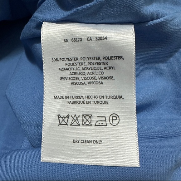 Anthropologie Akemi + Kin Dress Womens Size 12 Sleeveless Blue Striped Shift NWT - Picture 9 of 16